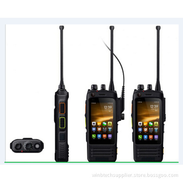 LTE 4G Android IP67 ru-gged smartphoneprofessional walkie talkie6000mah battery ip67 push to talk dmr Walkie talkie phone